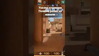 унизил стримера