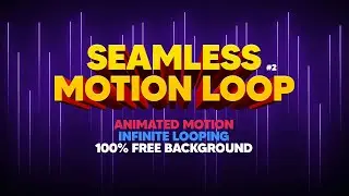Seamless Loop Overlay #2 | OBS Overlay | Animated Background | Streaming Overlay | Motion Graphics