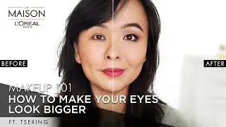 How To Make Small Eyes Look Big | Small & Hooded Eye Makeup | Tsering & Simmy Goraya | L’Oréal Paris