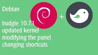 Debian Bullseye with Debian Sid Kernel AND BUDGIE!  Modifying Bottom Bar and Keybindings