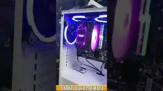 Gaming PC Build darkFlash A290 mATX with darkFlash Ellsworth S11 PRO Tech Land