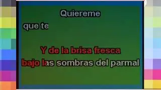 QUIEREME   Alex Bueno   KARAOKE