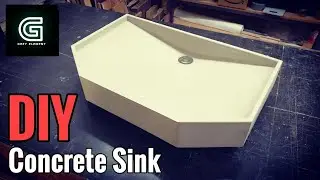 Build a Concrete Sink yourself / DIY Concrete Sink