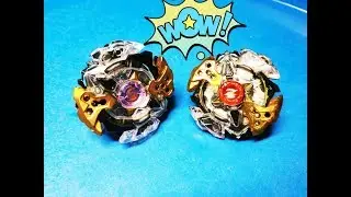 Обзор и сражение бейблейда BayBlade Галактический Зевс,Зеус,Galaxy Zeus от двух разных компаний