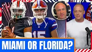 Josh Pate & Cole Cueblic On Miami vs Florida