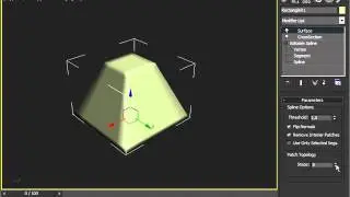 Tutorial 3dsMax -- CrossSection Modifier