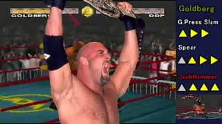 WCW Nitro N64 - Goldberg - Playthrough - Tournament