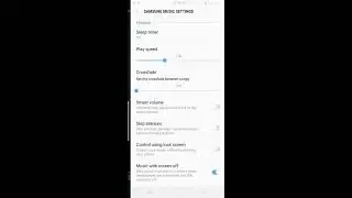 How to turn on edge lighting on samsung music S8+ *No root