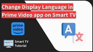 How to Change Display Language in Prime Video on TV