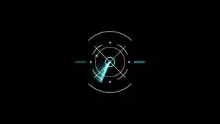 Target HUD VFX Animited Video Black Screen Effect