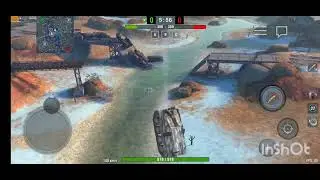 Баг на полет на карте каньон.Tanks Blitz.