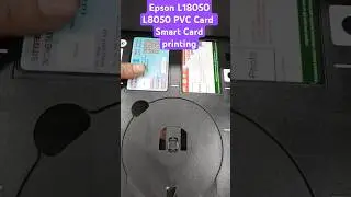 Epson L18050 L8050 Pvc card Smart Card Printing 