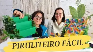 ❤️[PASSO A PASSO] Piruliteiro muito fácil de fazer para aniversário e mesversário - Sem gastar muito