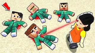 ROBOT GIRL KILLED ALI AND HASAN! 😱 - Minecraft