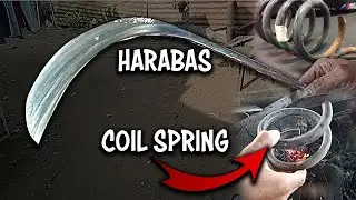 Pagpapanday ng Harabas/Grass Sickle mula sa Coil Spring