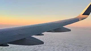 Dusk to Dawn Flight from Sacramento Airport to JFK Airport  #travel #aviation #Sacramento #NewYork