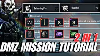 Fastest Way to Complete Overkill & Swimming Pro Missions | CODM DMZ Tutorial