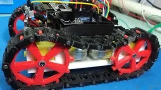 Гусеницы для RC робота на arduino nrf24l01