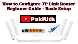 How To Configure TP Link Router | Basic & Initial Configuration | Urdu/Hindi