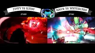 LUFFY VS KAIDO'S NOW LIKE ROGER VS WHITEBEARD | ONE PIECE EP 1033 VS EP 965 - LEGENDS NEVER DIE AMV
