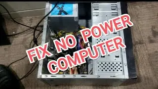 NO POWER? FIX Computer NO POWER | IT Series