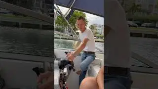 На Лодке в Маями #sorts #usa #boat