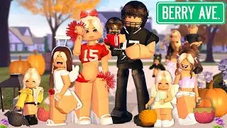 OUR BIG FAMILY TRICK OR TREAT! CHAOTIC HALLOWEEN DAY *VOICED* BERRY AVENUE