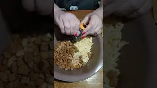 Простейший и вкусный салат для каждого🥗 #горшочеквари #простойрецепт #салат