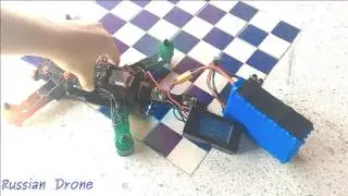 Самосборный аккумулятор на базе 18650 для квадрокоптера часть 4. Живой тест.