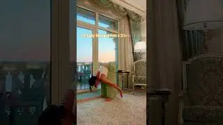 My personal yoga routine before breakfast 🥞 #yogatutorial #yogapractice #morningyoga
