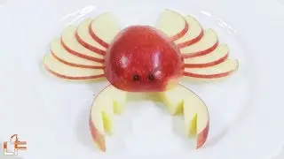 3 Fun Apples Cutting Garnish | Lavy Fuity