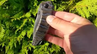 Нож Zero Tolerance ZT0357TS Custom Anodized Tiger Stripe USA