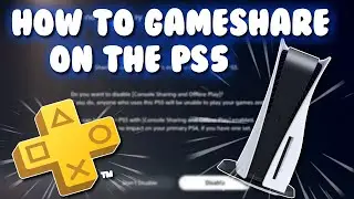 HOW TO GAMESHARE ON PS5 (VERY EASY)