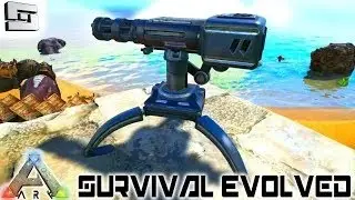 Auto Turret Range / Projectile Demo [ARK Survival Evolved]