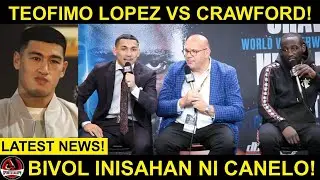 Kawawa si Bivol NA-ISAHAN ni Canelo, wala ng makuhang Laban! | Teofimo vs Crawford AYOS