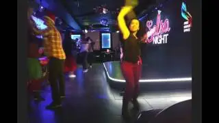 salsa cubana in kiev сальса в клубе Шутерс  Влад и Лика Боженко