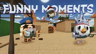 😂 СМЕШНЫЕ МОМЕНТЫ В ЧИКЕН ГАН №2 | CHICKEN GUN