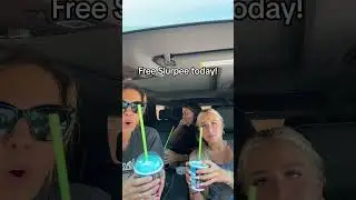 It’s 7-11 free slurpee day!