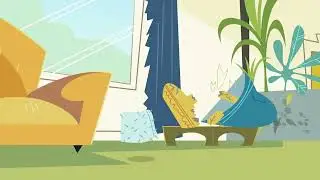 Kid vs. Kat - You Kat See Me - All invisible Coop Burtonburger scenes