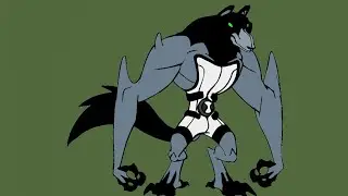 Ben 10 classic style! Transformation to blitzwolfer (fanmade)