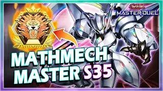 MATHMECH MASTER RANK IN SEASON 35 IN YUGIOH MASTER DUEL