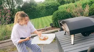 Pizza Oven Evening & Pram Testing | Vlogust Day 3