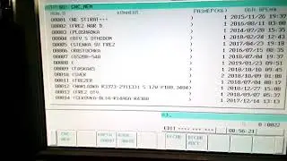 Стойка FANUC. Отображение комментариев с карты памяти.