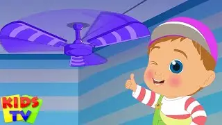 Upar Pankha Chalta Hai, ऊपर पंखा चलता है, Main Tota Main Tota + Kids Nursery Rhymes by Junior Squad