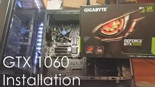 ~$1000 (AU) Gaming PC Build - GTX 1060 Graphics Card Installation (Part 4)