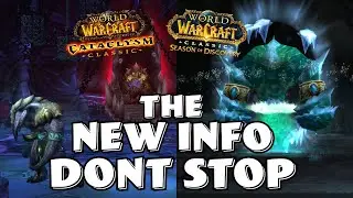 Massive Season of Discovery and Cataclysm Classic info!