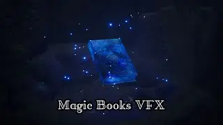Unreal Engine Magical Books VFX on Marketplace