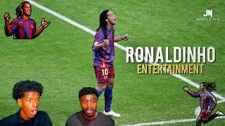 NEW FAN- Ronaldinho football's greatest entertainment REACTION