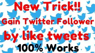 Gain Free Twitter Follower | New Trick | hack4you