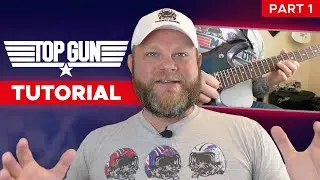 How to Play the Top Gun Theme Song on Guitar! Part 1